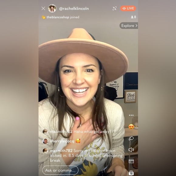 💖♻️ @rachelklincoln is LIVE NOW! Rachel is LIVE!! Come Shop My Style !! 💖 ♻️ - Picture 16 of 16